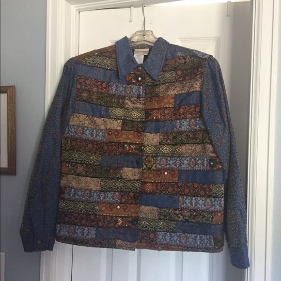Patchwork / Tapestry Jacket - Picture 1 of 5